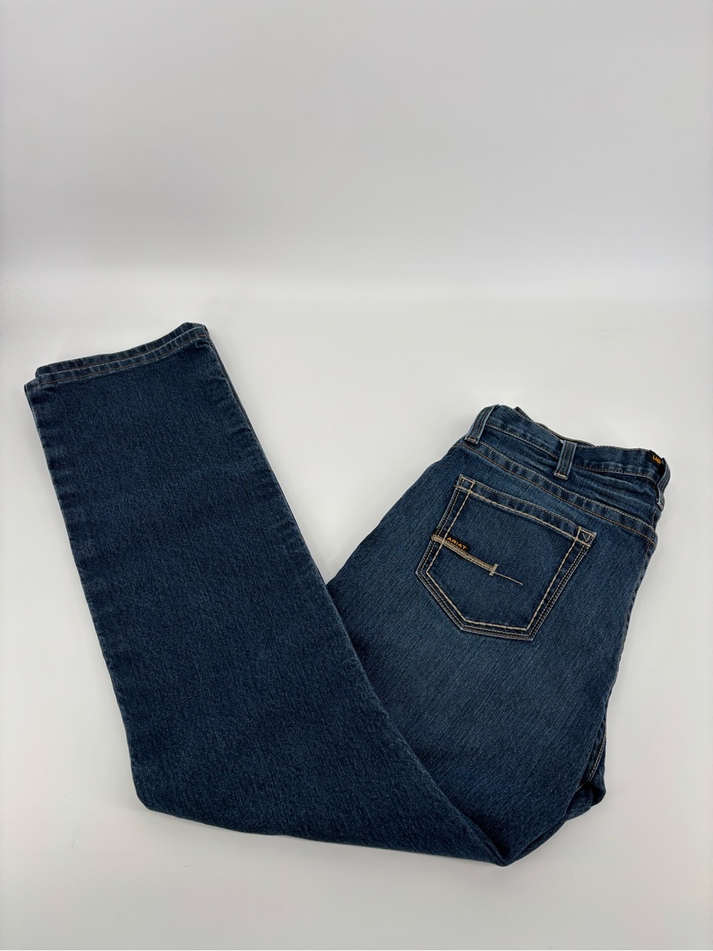 Ariat Rebar M4 Mens Jeans 36x36 Bodie Edge Bootcut DuraStretch Workwear 10016220